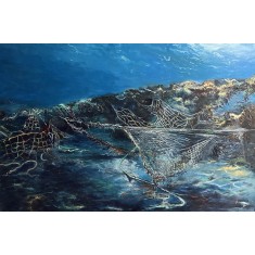 Fareeha Yousuf, 36 x 24 Inch, Oil On Canvas, AC-FYO-001 Fareeha Yousuf, 36 x 24 Inch, Oil On Canvas, AC-FYO-001